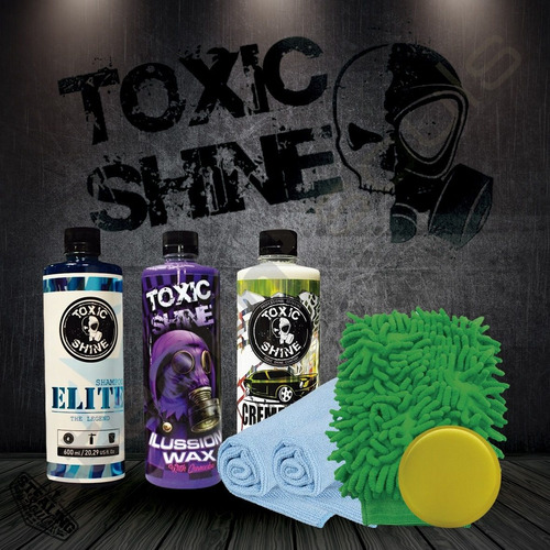 Imagen 1 de 10 de Toxic Shine | Kit / Combo Lavado Completo | Elite / Ilussion