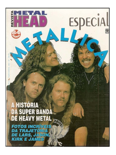 Revista Metal Head Nº 1 - Ano 1