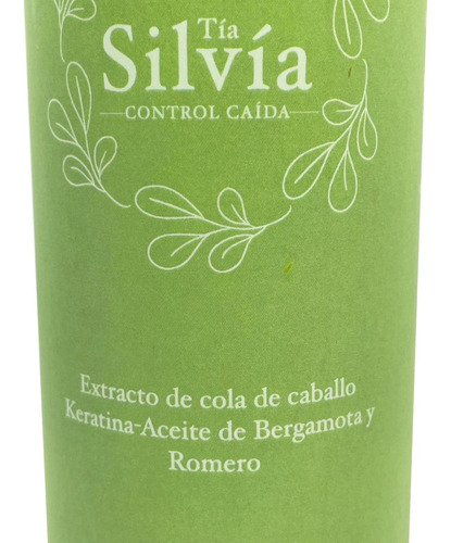 Shampoo De Bergamota 500 Ml Tía Silvia