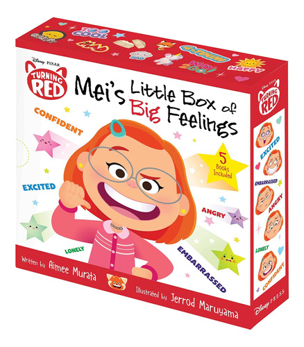 Disney/pixar Turning Red: Mei's Little Box Of Big Feelings (