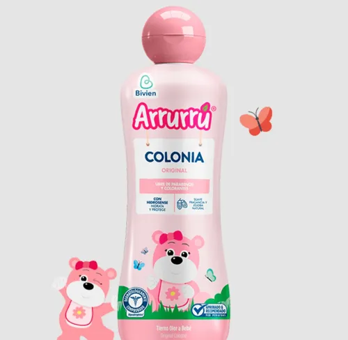 Arrurru Colonia Rosada 400ml Original