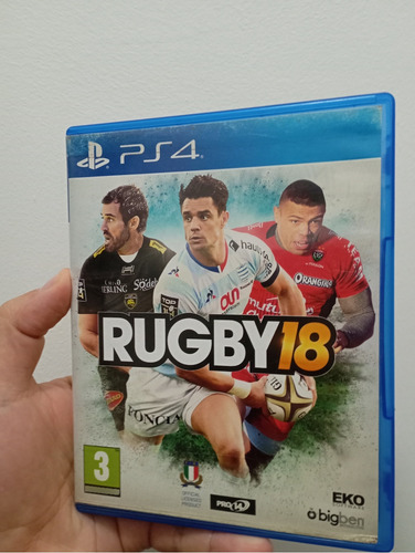 Rugby 18 - Juego Fisico - Ps4 Impecable (Usado)