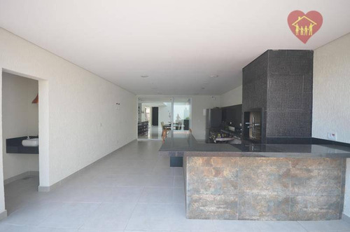 Sobrado Alto Padrão Com 5 Suítes, Piscina E Churrasqueira, Apenas 150m Da Praia Em Itanhaém. - So0202