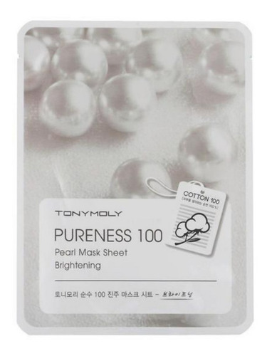 Mascarilla Facial Perla Luminosidad Tonymoly