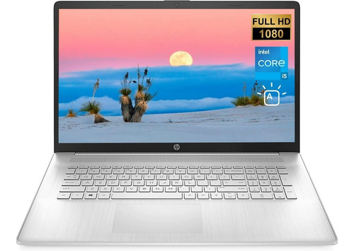 Hp 17 Laptop, 17.3 , 11th Gen Intel I5-1235u Plateada