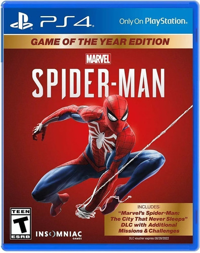 Imagen 1 de 3 de Spider Man Game Of The Year Edit. Ps4-fisico/ Mipowerdestiny
