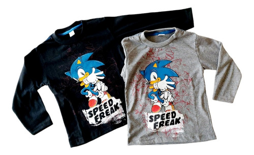 Camiseta Sonic Speed Niños