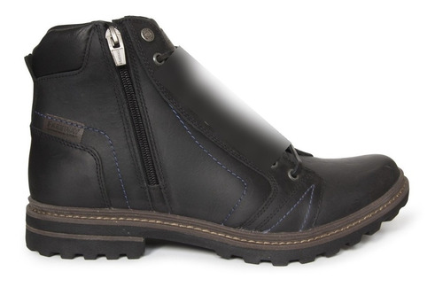 Imagem 2 de 7 de Bota Masculina Freeway Absolut Couro Legítimo - Preto