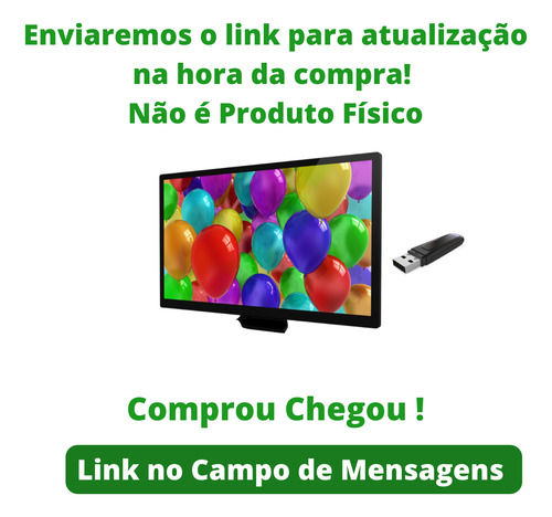 Atualização Kdl-52ex705 - Envio Automático Na Hora