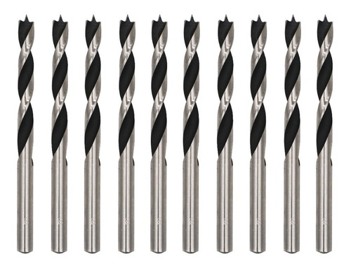 Set 10 Brocas Madera Makita D-71766 8x117mm