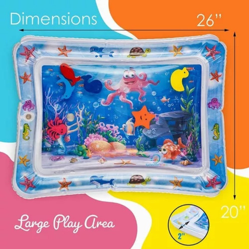 Cojín De Agua Inflable Para Bebés En Etapa Temprana