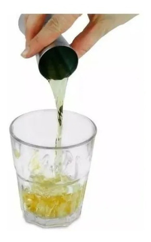 Dosador Duplo Inox 25ml / 50ml Copo Medidor Bebidas Drinks