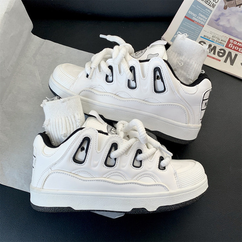 Moda Con Zapatos De Pan Casuales Resistentes Al Desgaste