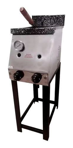 Freidora Industrial 10 Lts + Anafe 4 Hornallas Gastronomico