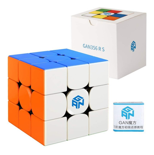 Imagen 2 de 9 de Gan 356 Rs Cubo De Rubik Profesional Speedcube