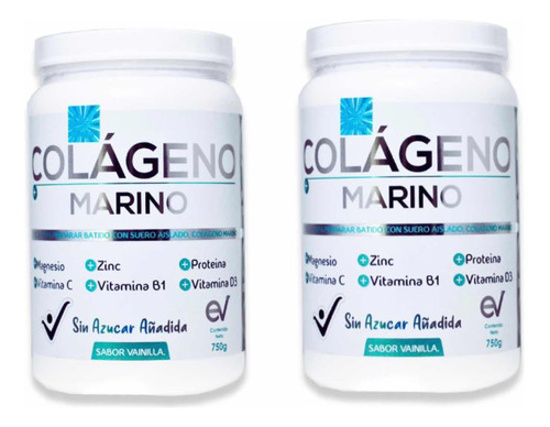 Combo X 2 Colágeno Marino + Proteina - g a $43
