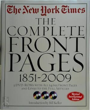 Libro The New York Times The Complete Front Pages 1851- 200