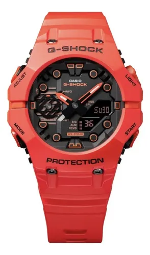 G Shock Ga B001 1adr Original Bluetooth Rojo Carbono