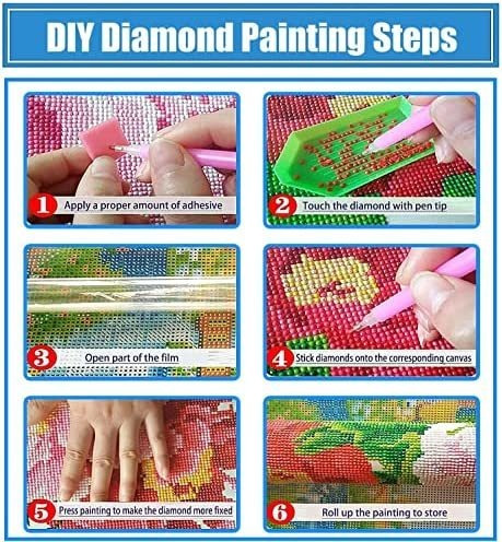 Imagen 5 de 7 de Pintura De Diamantes 5d Diseño Stitch U