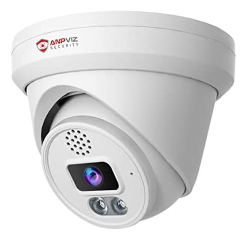 Cámara Poe Anpviz 6 Mp, Cámara Ip Ultrahd Con Micrófono Y Y