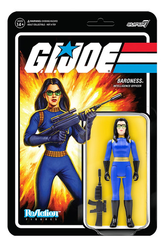 G.i. Joe Baroness Reaction Super 7