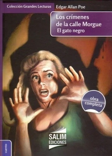 Crimenes De La Calle Morgue, Los   El Gato Negro, De Poe, Edgar Allan. Editorial Salim En Español