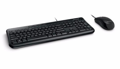 Teclado Y Mouse Microsoft Wired Keyboard 600 Usb Antiderrame