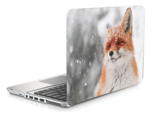 Skin Adesivo Protetor Para Notebook 15 Raposa D35