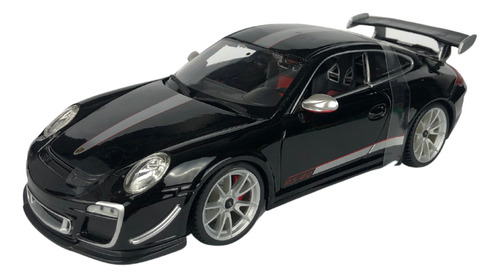 Miniatura Porsche Preto 911 Gt3 Rs 4.0 1:18 Bburago