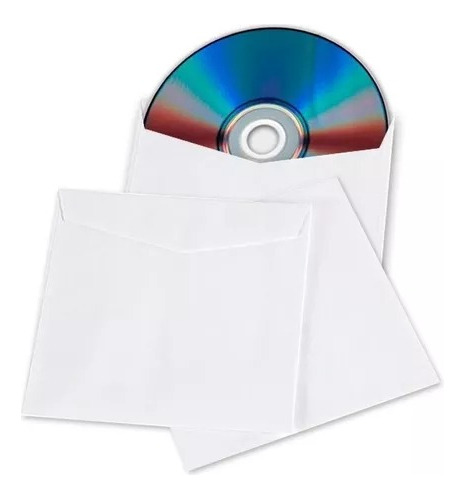 Sobres De Papel Para Cd /dvd X 250 U  Sin Ventana 