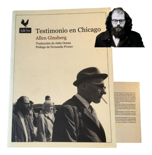 Testimonio En Chicago Allen Ginsberg Gallo Nero