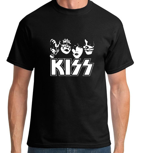 Camisa Blusa Camiseta Kiss Banda Rock P Ao Plus Size G3 Ups