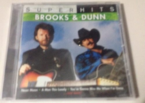 Brooks & Dunn Súper Hits Cd  Importado Usa