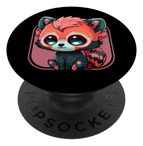 Lindo Pastel Gotico Panda Rojo Kawaii Anime Animal Popgrip