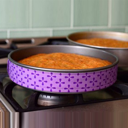 Moldes Para Tartas De Tela Bake Even Strip, 2 Unidades