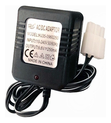 Cargador Para 9.6v 250ma Ni-cd Ni-mh Entrada De Batería Ac K