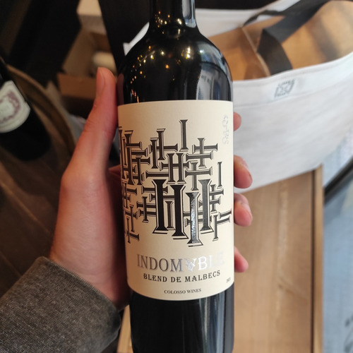 Vino Indomable Blend De Malbec Caja X6 Cosecha 2021 Premiado