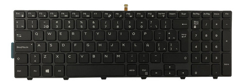 Teclado Para Dell 15-3000 3588 3580 3558 Luminoso Esp