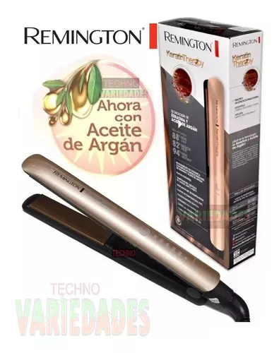 Plancha Remington Keratin Therapy Aceite Argan Original 100%