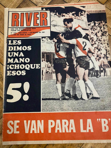 Lote De Revistas River De 1976 Y 1980