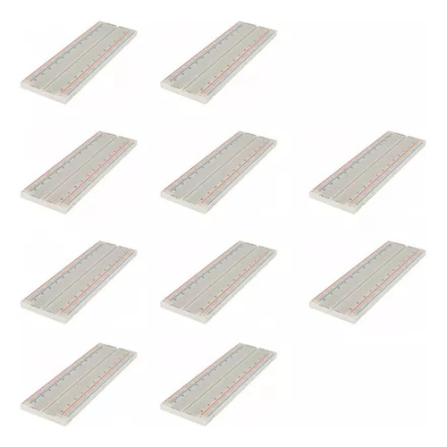 Kit 10 Protoboard 830 Puntos Mb-102 Proto Arduino