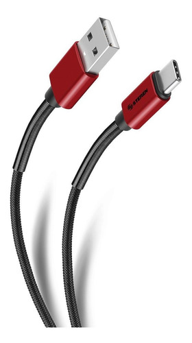 Cable Usb A A Usb C Reforzado, De 1.2 M