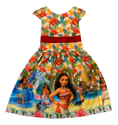 Vestido Moana Baby, Roupa Infantil para Menina Usado 83773397