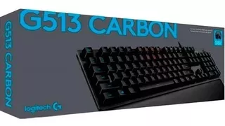 Teclado Gamer Logitech G513 Rgb Mecánico Idioma Inglés US