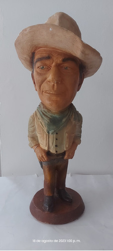 Figura Yeso Jhon Wayne Colección 