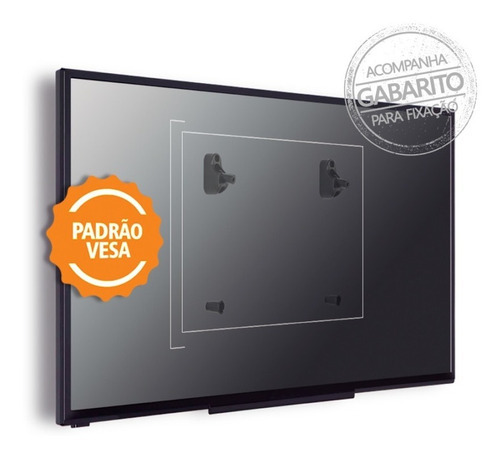 Suporte Para Tv Tv/monitor Regulável Ate 60pol