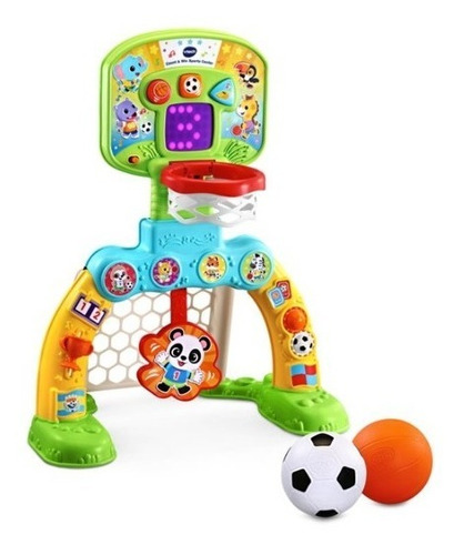 Vtech Inteligente Baloncesto Y Fútbol Infantil Sport Center