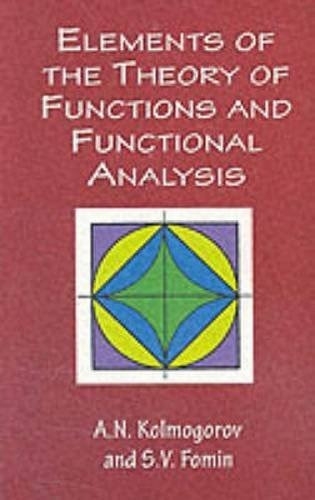 Libro Elements Of The Theory Of Functions And Functional A F