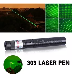 Puntero Laser Verde 303 Llave Recargable Largo Alcance