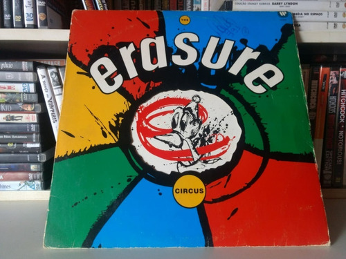 Lp Erasure - The Circus (1989) Com Encarte